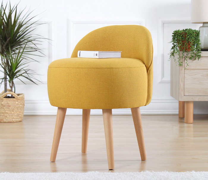 Atelier Del Sofa Puff Bohemio Amarillo Atelier Del Sofa Puff Bohemio Amarillo
